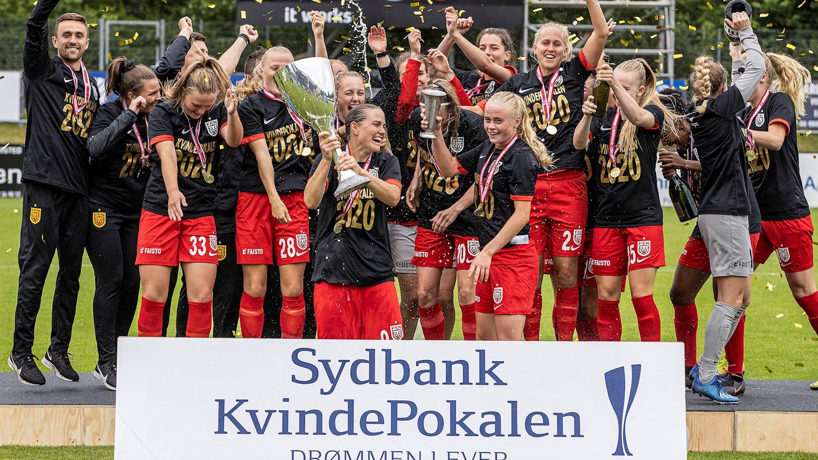FC Nordsjælland slutter sæsonen med pokaltriumf