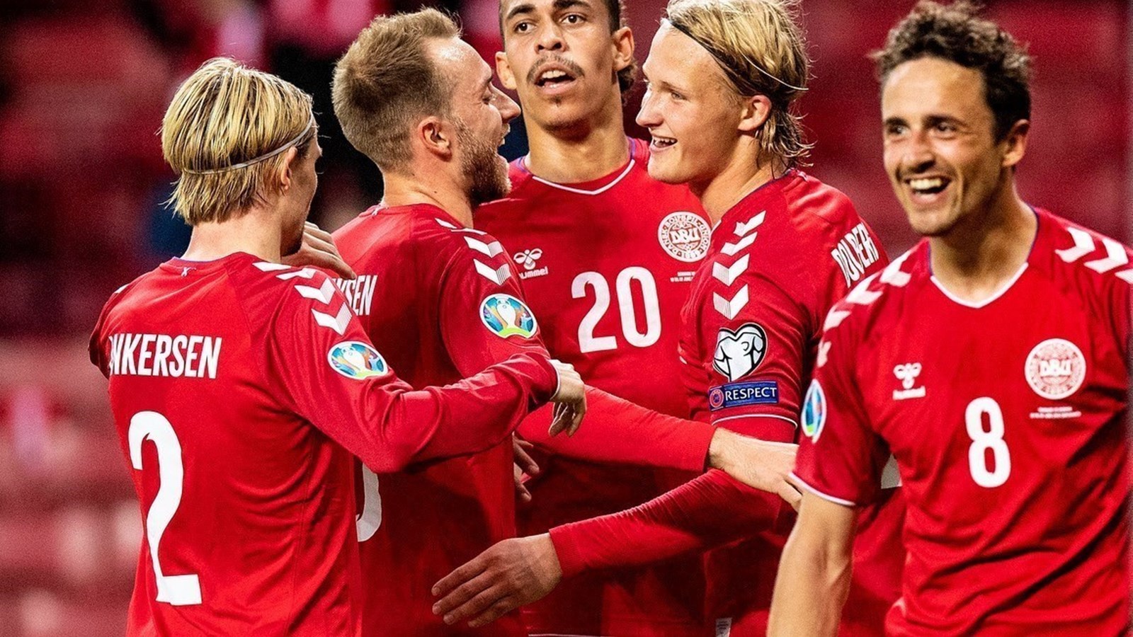 Dolberg scorede to i dansk storsejr over Georgien