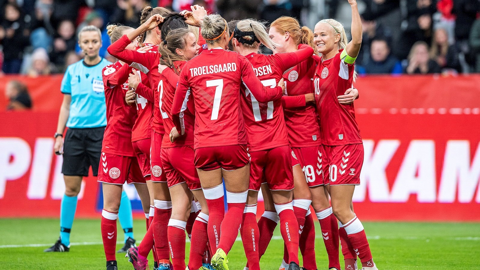 Kvindelandsholdet får østeuropæisk modstand i VM-kvalifikationen