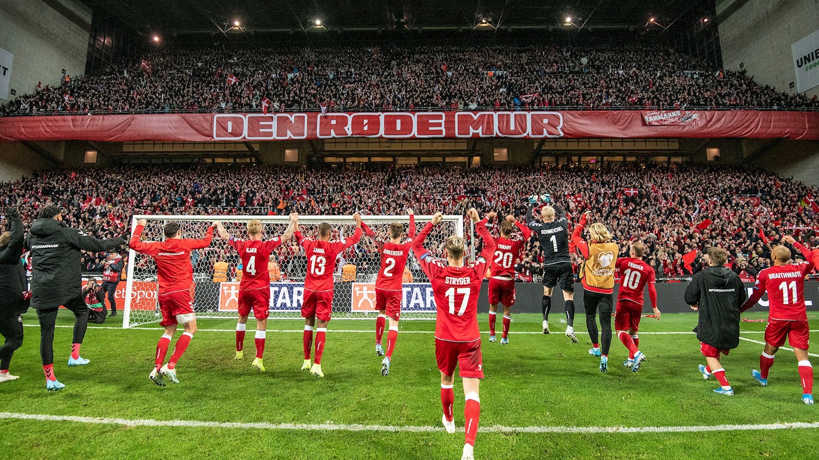 Danmark møder England, Belgien og Island i Nations League