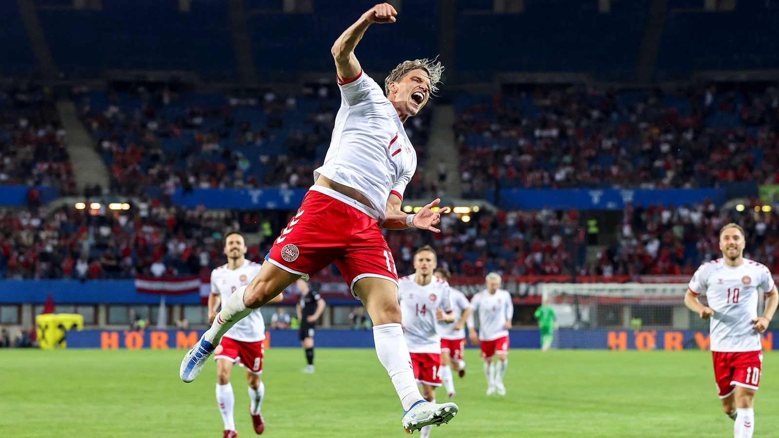 Danmark vinder efter drømmemål