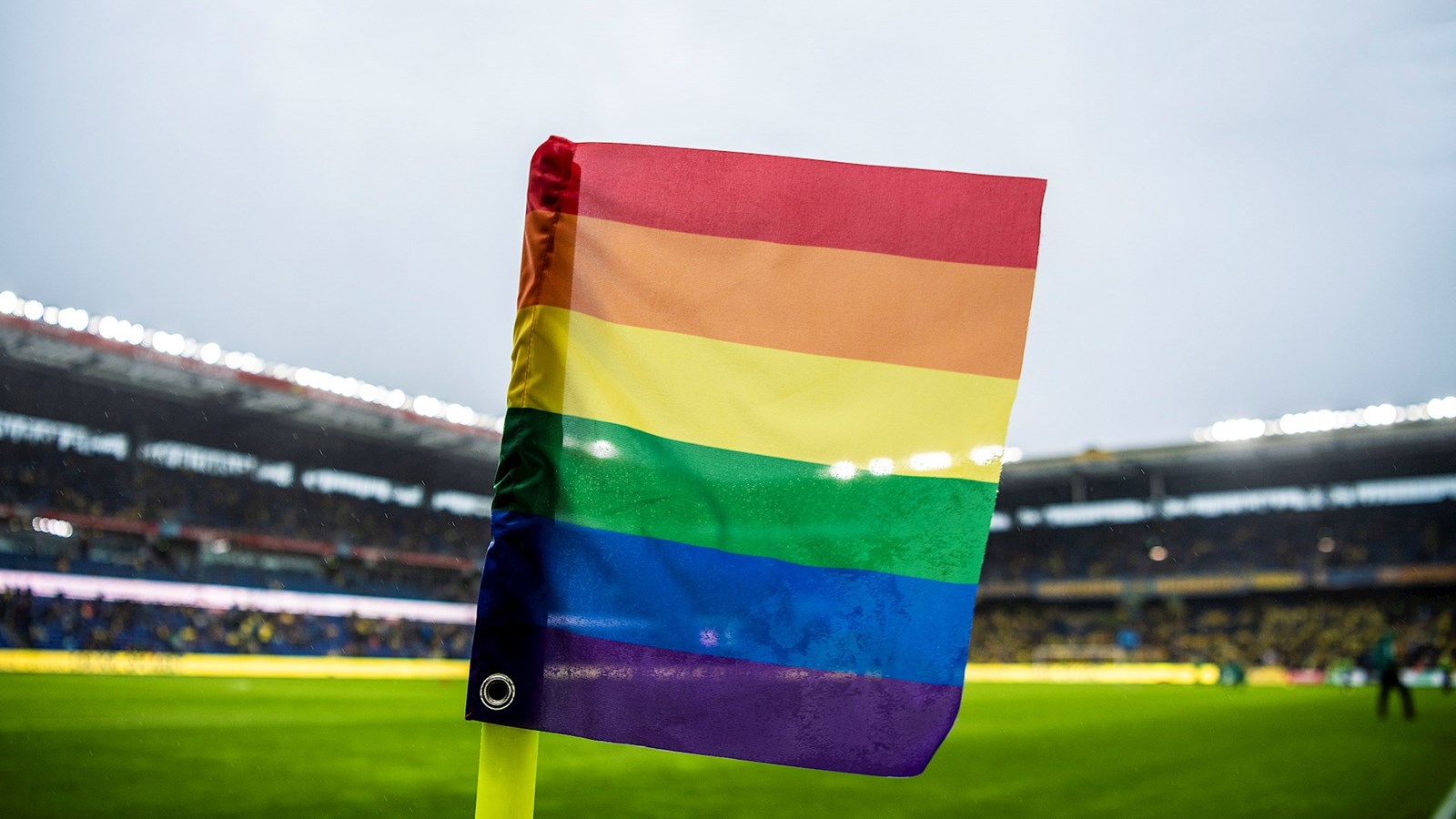 Fodboldstadions i regnbuefarver